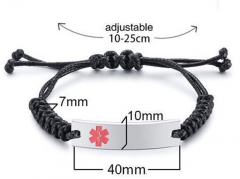 HY Wholesale Steel Stainless Steel 316L Bracelets-HY0067B185