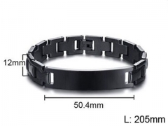 HY Wholesale Steel Stainless Steel 316L Bracelets-HY0067B061