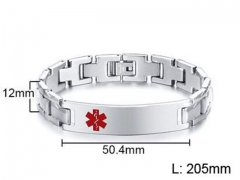 HY Wholesale Steel Stainless Steel 316L Bracelets-HY0067B064