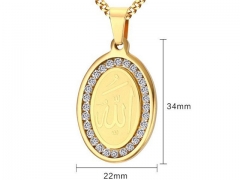 HY Wholesale Jewelry Stainless Steel Pendant (not includ chain)-HY0067P077