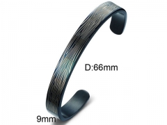 HY Wholesale Stainless Steel 316L Fashion Bangle-HY0067B194