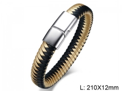 HY Wholesale Jewelry Fashion Bracelets (Leather)-HY0067B258