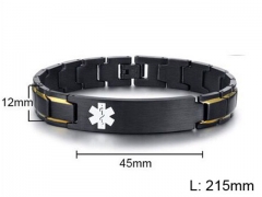 HY Wholesale Steel Stainless Steel 316L Bracelets-HY0067B054
