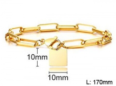 HY Wholesale Steel Stainless Steel 316L Bracelets-HY0067B299