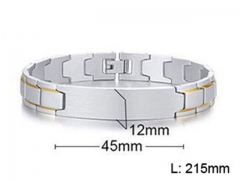 HY Wholesale Steel Stainless Steel 316L Bracelets-HY0067B053