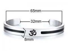 HY Wholesale Stainless Steel 316L Fashion Bangle-HY0067B144