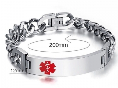 HY Wholesale Steel Stainless Steel 316L Bracelets-HY0067B049