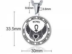 HY Wholesale Jewelry Stainless Steel Pendant (not includ chain)-HY0067P306