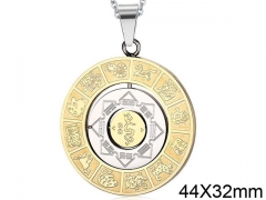 HY Wholesale Jewelry Stainless Steel Pendant (not includ chain)-HY0067P310