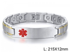 HY Wholesale Steel Stainless Steel 316L Bracelets-HY0067B094