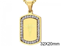 HY Wholesale Jewelry Stainless Steel Pendant (not includ chain)-HY0067P331
