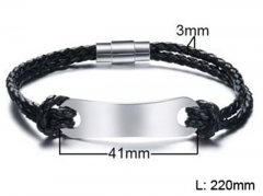 HY Wholesale Jewelry Fashion Bracelets (Leather)-HY0067B225