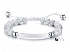 HY Wholesale Steel Stainless Steel 316L Bracelets-HY0067B137