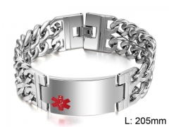 HY Wholesale Steel Stainless Steel 316L Bracelets-HY0067B050