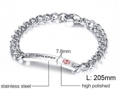 HY Wholesale Steel Stainless Steel 316L Bracelets-HY0067B079