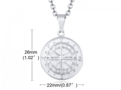 HY Wholesale Jewelry Stainless Steel Pendant (not includ chain)-HY0067P007