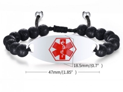 HY Wholesale Steel Stainless Steel 316L Bracelets-HY0067B270