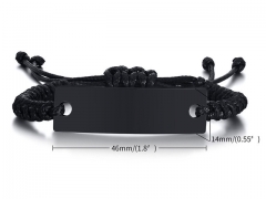 HY Wholesale Jewelry Fashion Bracelets (Leather)-HY0067B265