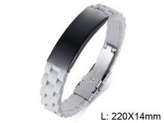 HY Wholesale Steel Stainless Steel 316L Bracelets-HY0067B025