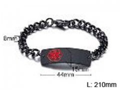 HY Wholesale Steel Stainless Steel 316L Bracelets-HY0067B045