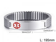 HY Wholesale Steel Stainless Steel 316L Bracelets-HY0067B021