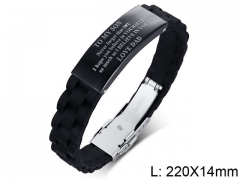 HY Wholesale Steel Stainless Steel 316L Bracelets-HY0067B028