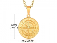 HY Wholesale Jewelry Stainless Steel Pendant (not includ chain)-HY0067P009