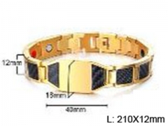 HY Wholesale Steel Stainless Steel 316L Bracelets-HY0067B035
