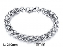 HY Wholesale Steel Stainless Steel 316L Bracelets-HY0067B241