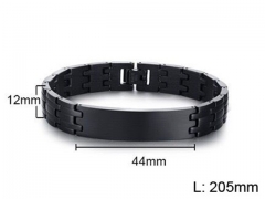 HY Wholesale Steel Stainless Steel 316L Bracelets-HY0067B055