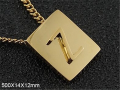 HY Wholesale Necklaces Stainless Steel 316L Jewelry Necklaces-HY0082N128