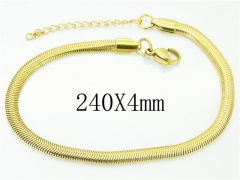 HY Wholesale Leather Bracelets 316L Stainless Steel Jewelry Bracelets-HY92B0034LX