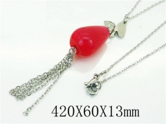 HY Wholesale Necklaces Stainless Steel 316L Jewelry Necklaces-HY92N0353HAA