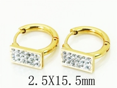 HY Wholesale 316L Stainless Steel Popular Jewelry Earrings-HY60E0678JLB