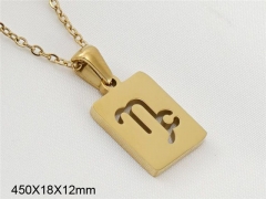 HY Wholesale Necklaces Stainless Steel 316L Jewelry Necklaces-HY0082N436