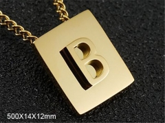 HY Wholesale Necklaces Stainless Steel 316L Jewelry Necklaces-HY0082N105