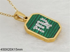 HY Wholesale Necklaces Stainless Steel 316L Jewelry Necklaces-HY0082N419