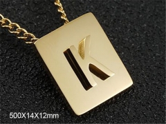 HY Wholesale Necklaces Stainless Steel 316L Jewelry Necklaces-HY0082N113