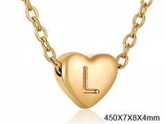 HY Wholesale Necklaces Stainless Steel 316L Jewelry Necklaces-HY0082N089