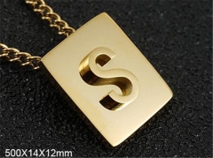 HY Wholesale Necklaces Stainless Steel 316L Jewelry Necklaces-HY0082N121
