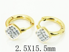 HY Wholesale 316L Stainless Steel Popular Jewelry Earrings-HY60E0673JLS