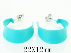 HY Wholesale 316L Stainless Steel Popular Jewelry Earrings-HY70E0470LD