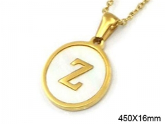 HY Wholesale Necklaces Stainless Steel 316L Jewelry Necklaces-HY0082N051