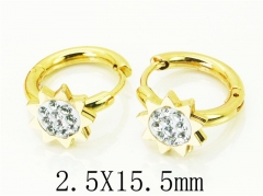 HY Wholesale 316L Stainless Steel Popular Jewelry Earrings-HY60E0683JLS