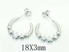HY Wholesale 316L Stainless Steel Popular Jewelry Earrings-HY70E0449KQ
