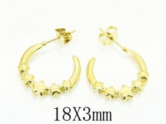 HY Wholesale 316L Stainless Steel Popular Jewelry Earrings-HY70E0450LW