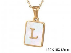 HY Wholesale Necklaces Stainless Steel 316L Jewelry Necklaces-HY0082N012