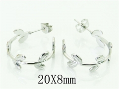 HY Wholesale 316L Stainless Steel Popular Jewelry Earrings-HY70E0459KQ