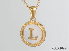 HY Wholesale Necklaces Stainless Steel 316L Jewelry Necklaces-HY0082N270