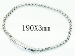 HY Wholesale Leather Bracelets 316L Stainless Steel Jewelry Bracelets-HY51B0131HZZ